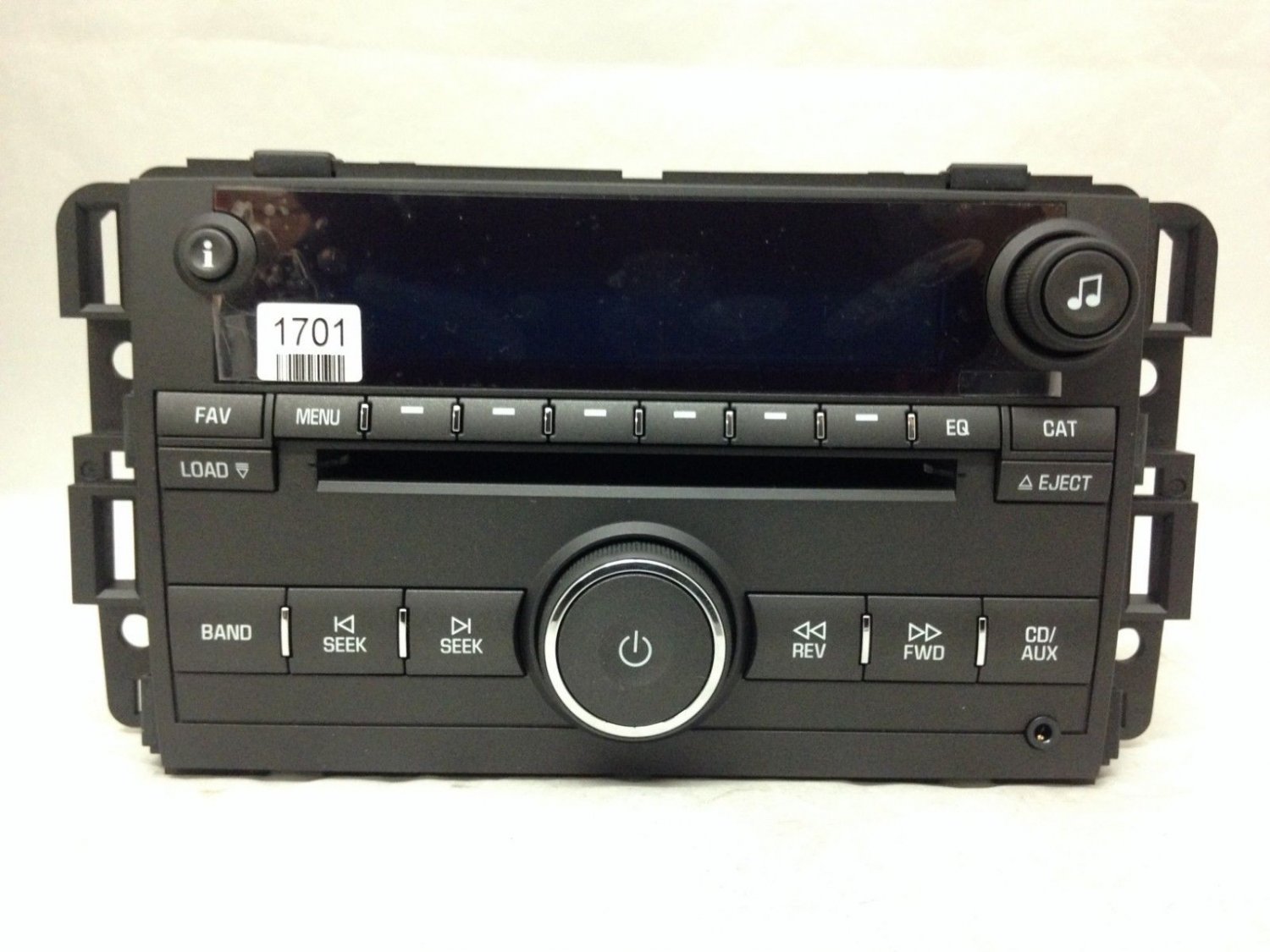 CD6 MP3 XM ready radio for 2006 Lucerne. OEM factory GM Delco stereo. NOS new