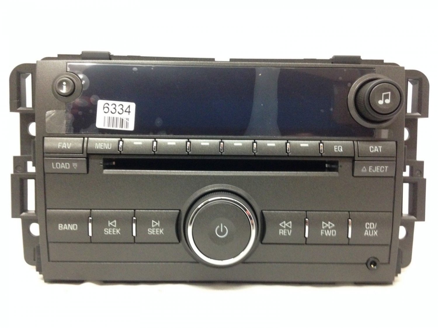 CD6 MP3 XM ready radio for 2007 Lucerne. OEM factory GM Delco stereo. NOS new