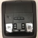 Acadia overhead console w/ HomeLink garage door opener, sunroof, storage. Black