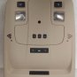 Malibu overhead console + HomeLink Garage Door Opener, Lights & Microphone. Tan