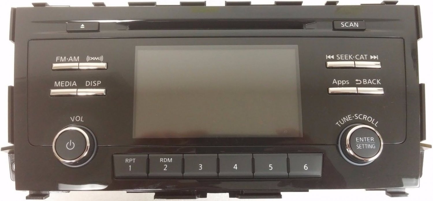 CD MP3 SiriusXM factory radio. NEW OEM +Tools. For Nissan Altima 2013-2016