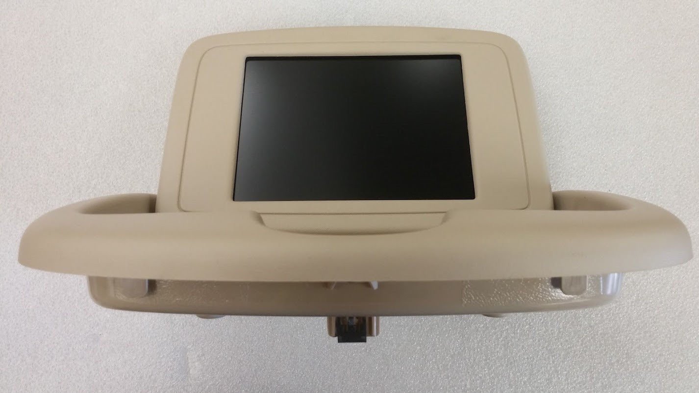 Windstar 2001-2003 video entertainment screen LCD. OEM factory original. Tan