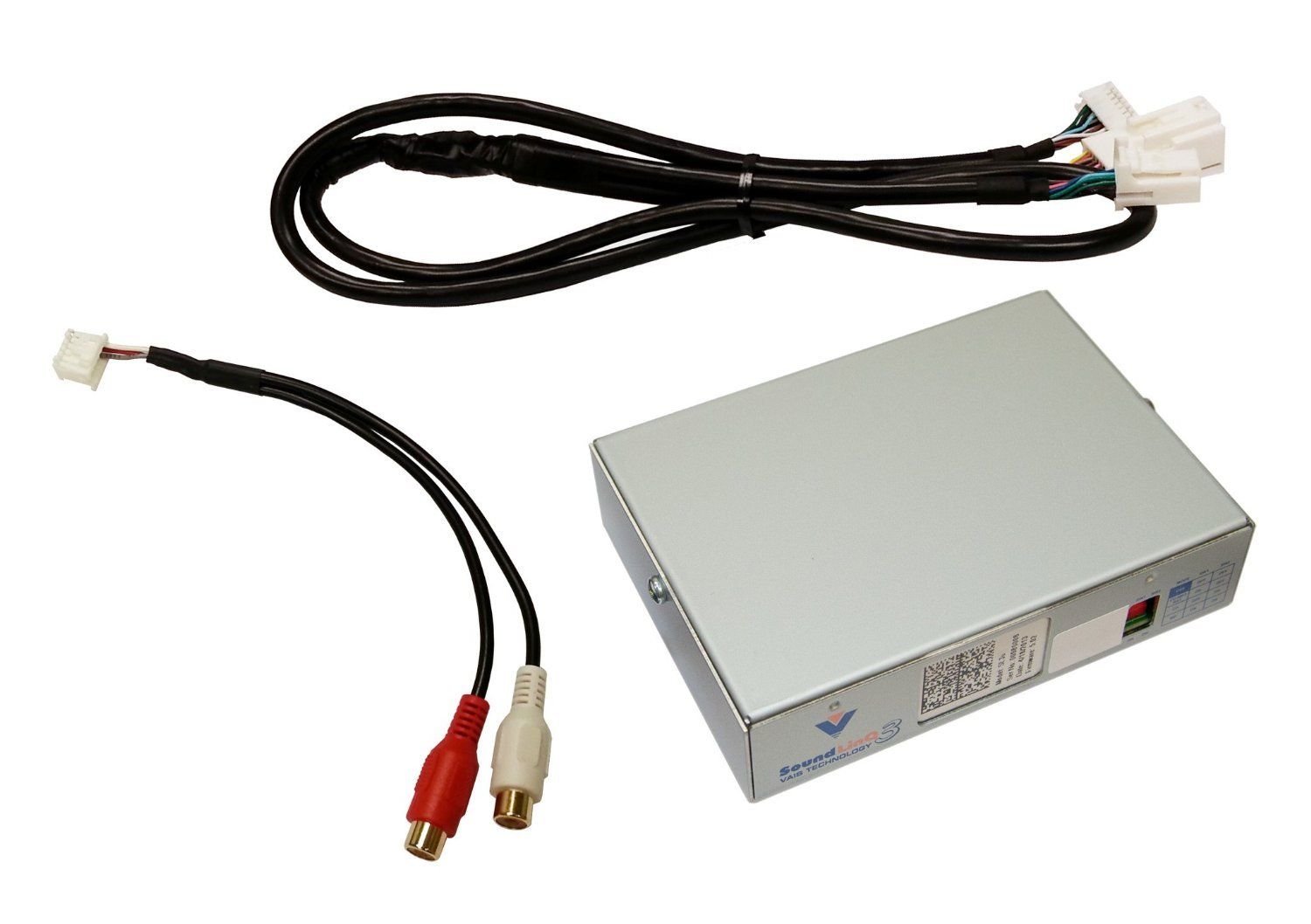 Auxiliary aux audio input adapter. Play music mp3 on factory Lexus