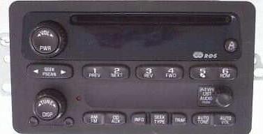 Trailblazer Envoy OEM CD radio. Factory original Delco stereo. 2002 2003