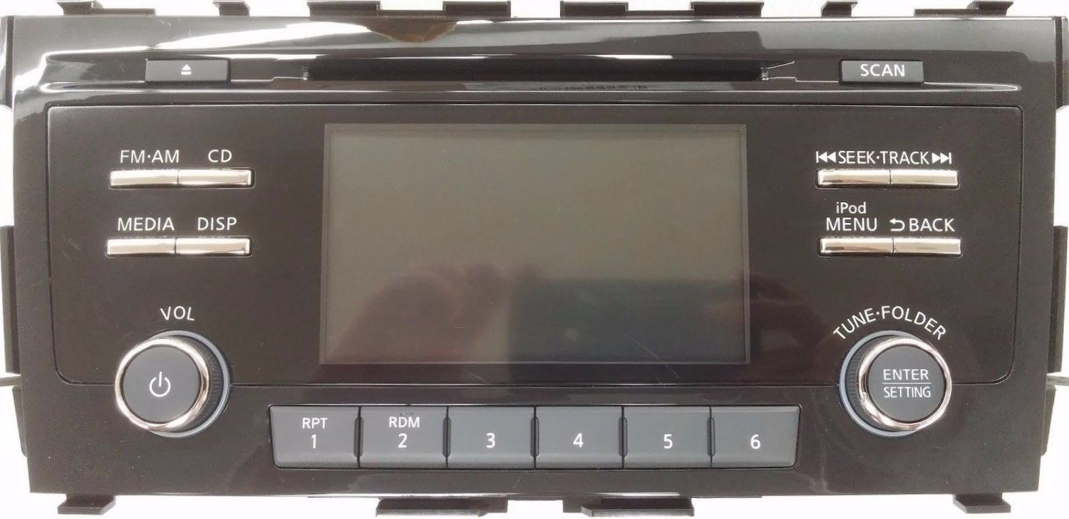 MP3 CD USB iPod radio. New OEM factory original for Nissan Altima 2013-2016