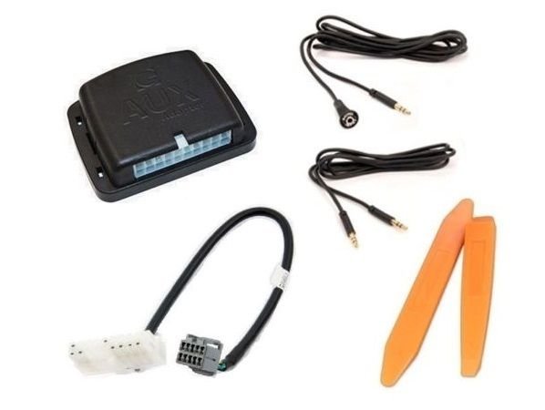 Chrysler radio auxiliary audio input interface. Dash aux MP3 for factory stereo
