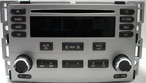 Chevy Cobalt Delco CD radio. New OEM factory original silver stereo. 2005-2006