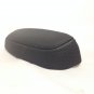 CTS 2014-2018 jet black leather upper end cap. Goes behind lid on center console