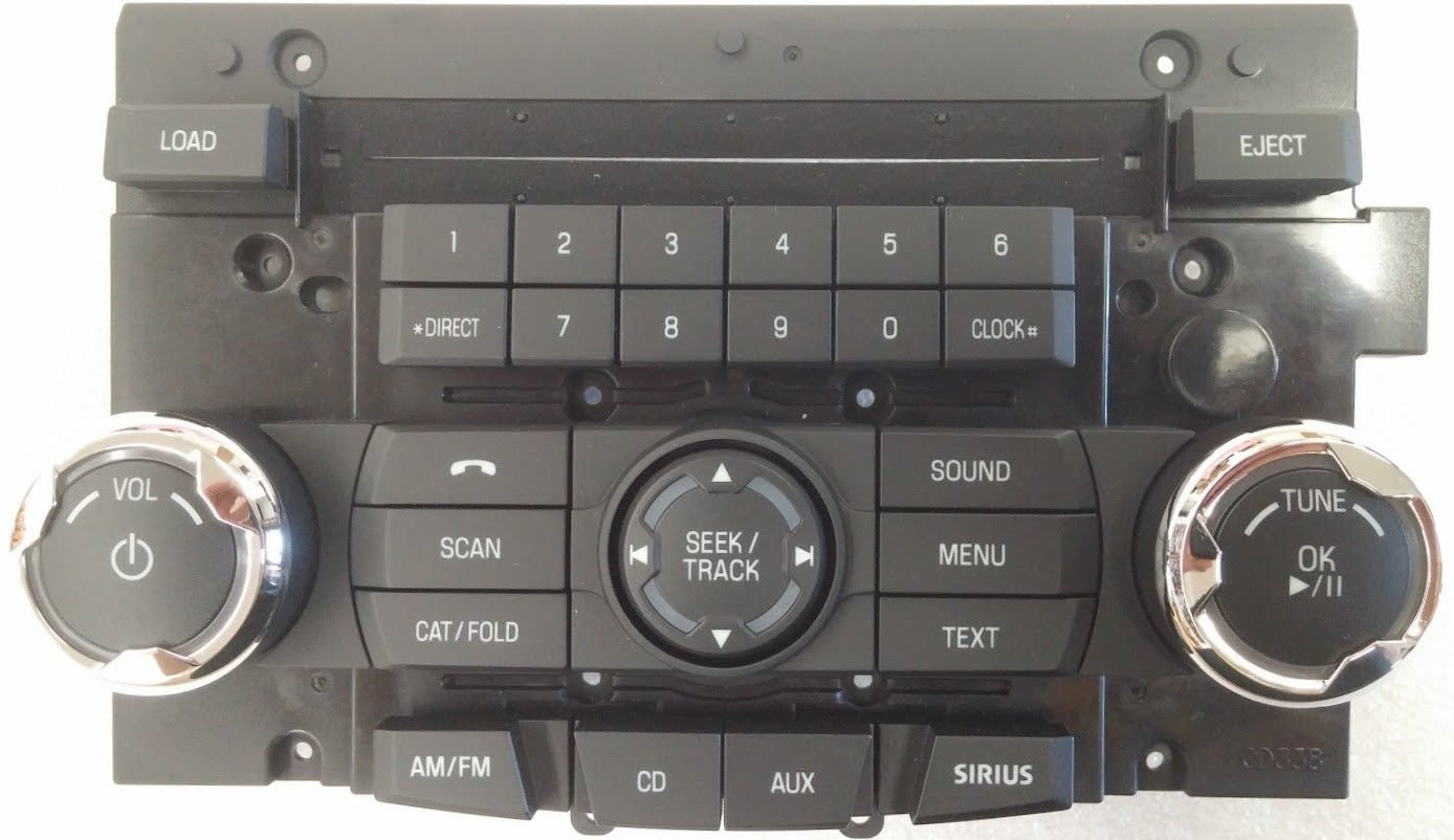 Fusion 2010-2011 radio button faceplate control panel. OEM factory original. NEW