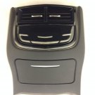 CTS 2014-2019 jet black end cap w/ rear controls. For tail of center console