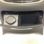 CTS 2014-2019 jet black end cap w/ rear controls. For tail of center console