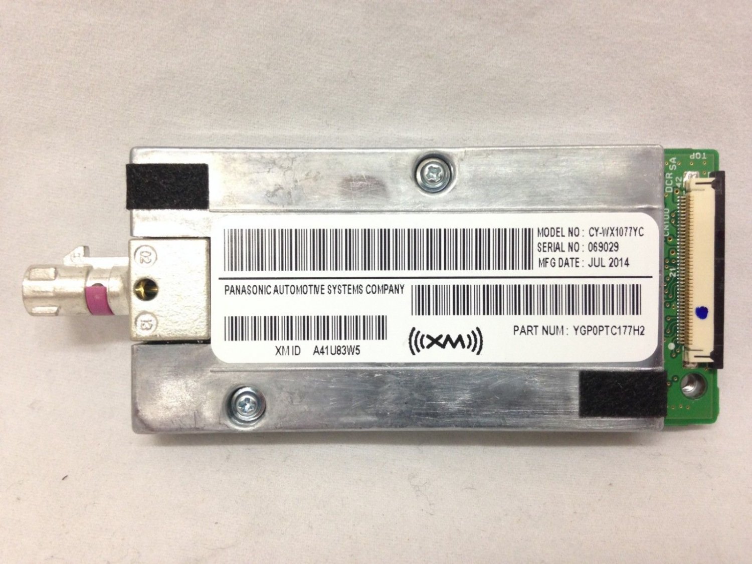 XM satellite tuner for select 20132016 Nissan radios. NEW OEM stereo part