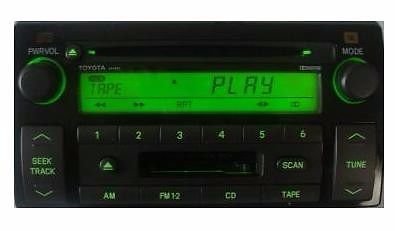 Camry OEM CD Cassette JBL radio. Factory original AD6806 stereo. 2002-03 Some 04