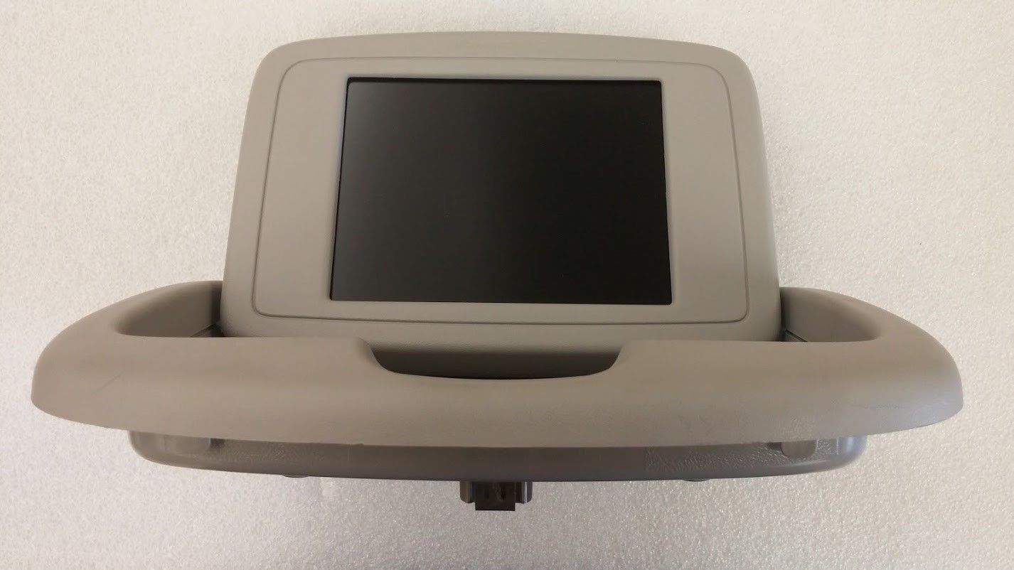 Windstar 2001-2003 video entertainment screen LCD. OEM factory original. Gray
