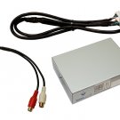 Auxiliary aux audio input adapter. Play music mp3 on factory Toyota radio/stereo