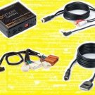 Mazda radio iPod interface w/ TEXT + 3.5mm aux audio input cable. BT/HD optional