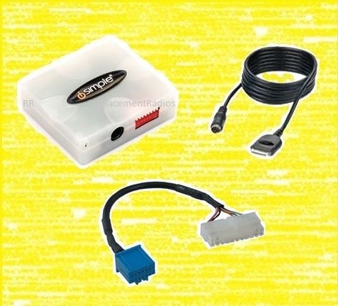 iPod interface adapter for 1998+ Honda radio. Charge & control from car radio