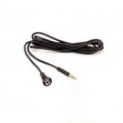 Dash mount 3.5mm aux input cable extension. OEM flush look. Auxiliary mp3 jack