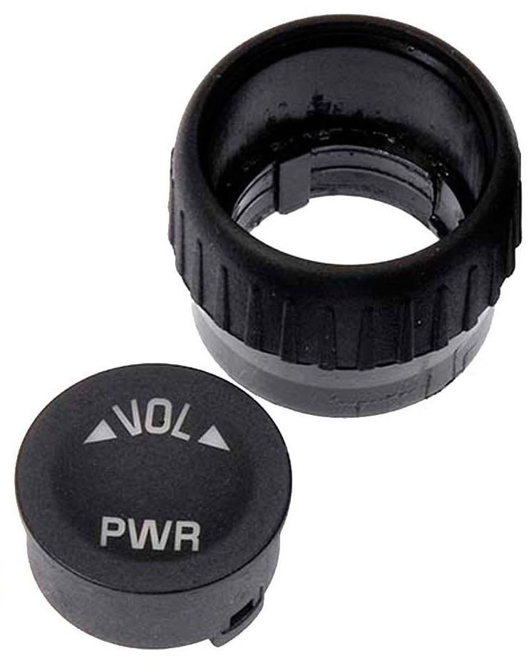 GM Delco CD CD6 radio volume power button +knob. VOL PWR. 03+ truck van SUV. NEW