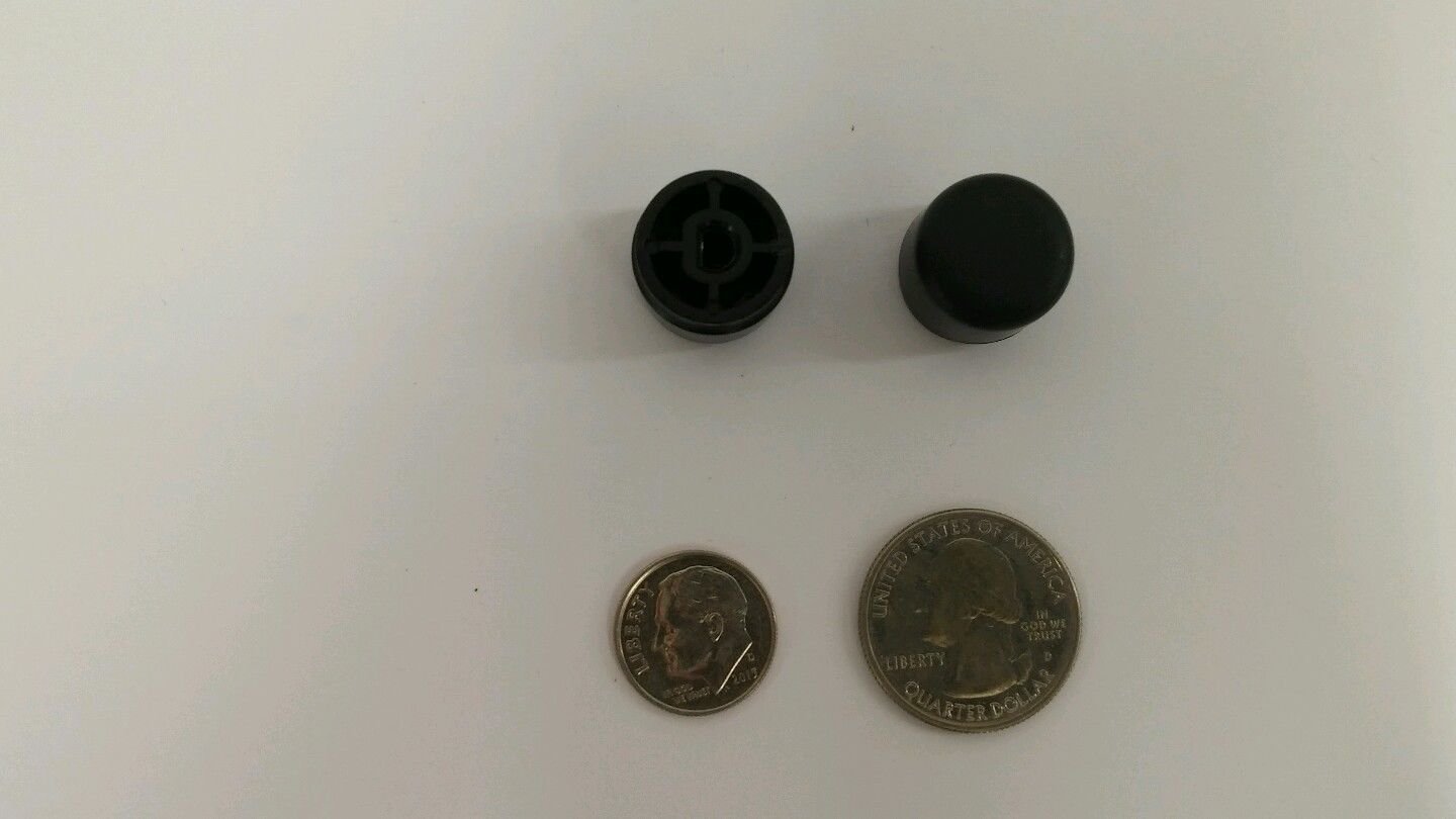 GM radio knob. New Old Stock factory original stereo part
