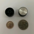 GM radio knob. New Old Stock stereo part. Black and silver