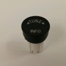 GM radio TUNE INFO button. New Old Stock CD stereo part