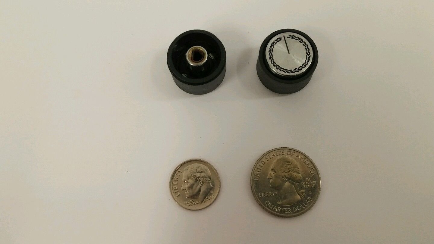 GM original radio knob. New Old Stock stereo part