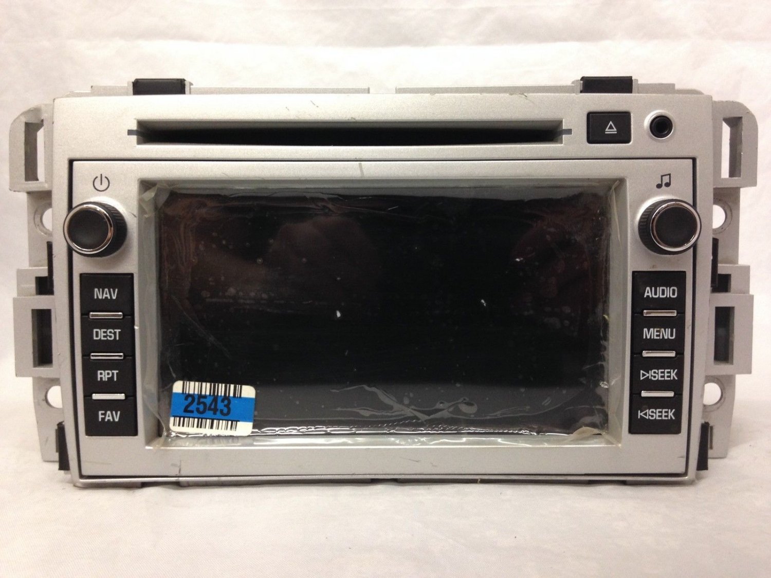 Equinox 2007-2009 CD MP3 Navigation Nav GPS XM radio. OEM factory original. Blem