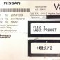 GPS navigation nav CD radio. OEM factory original 1LK6A for Nissan Infiniti
