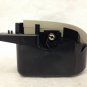 Acadia overhead console trim piece with sun glasses storage compartment. Shale
