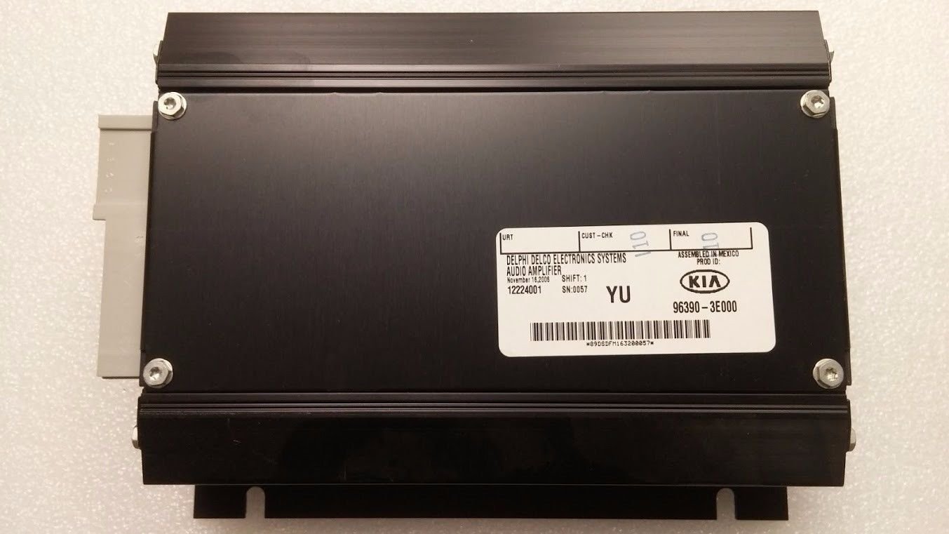 Monsoon radio Amp Amplifier. OEM factory original for Kia Sorento 2003-2006
