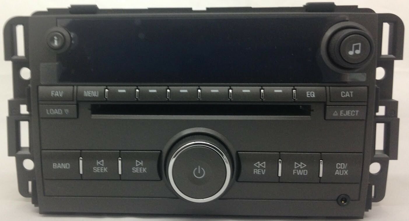 CD6 Aux radio. In-dash CD stereo upgrade for Non-BOSE Non-navigation GM vehicles