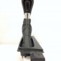 OEM floor console shift knob lever & leather boot for Impala. Gray stitches