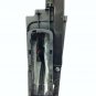 OEM floor console shift knob lever & leather boot for Impala. Gray stitches