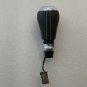 OEM floor console shift knob lever & leather boot for Impala. Gray stitches