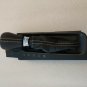 OEM floor console shift knob lever & leather boot for Impala. Gray stitches
