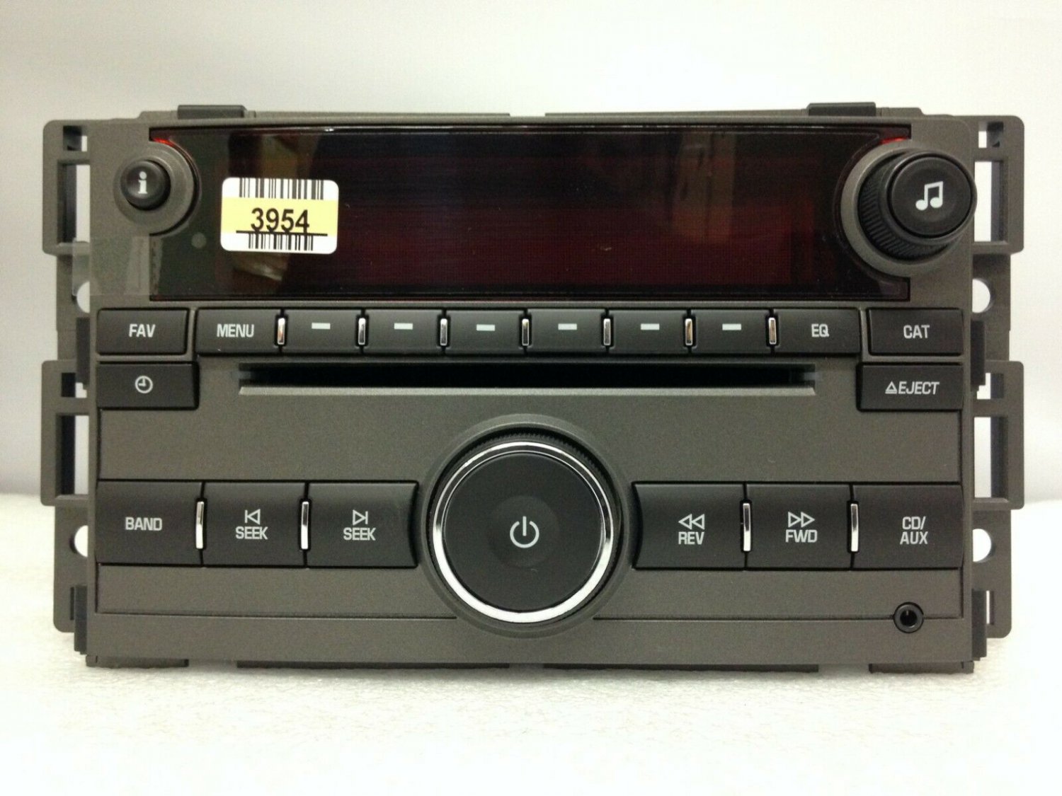 Saturn Aura 2009 CD MP3 US8 XM ready radio. OEM stereo NEW factory original 3954