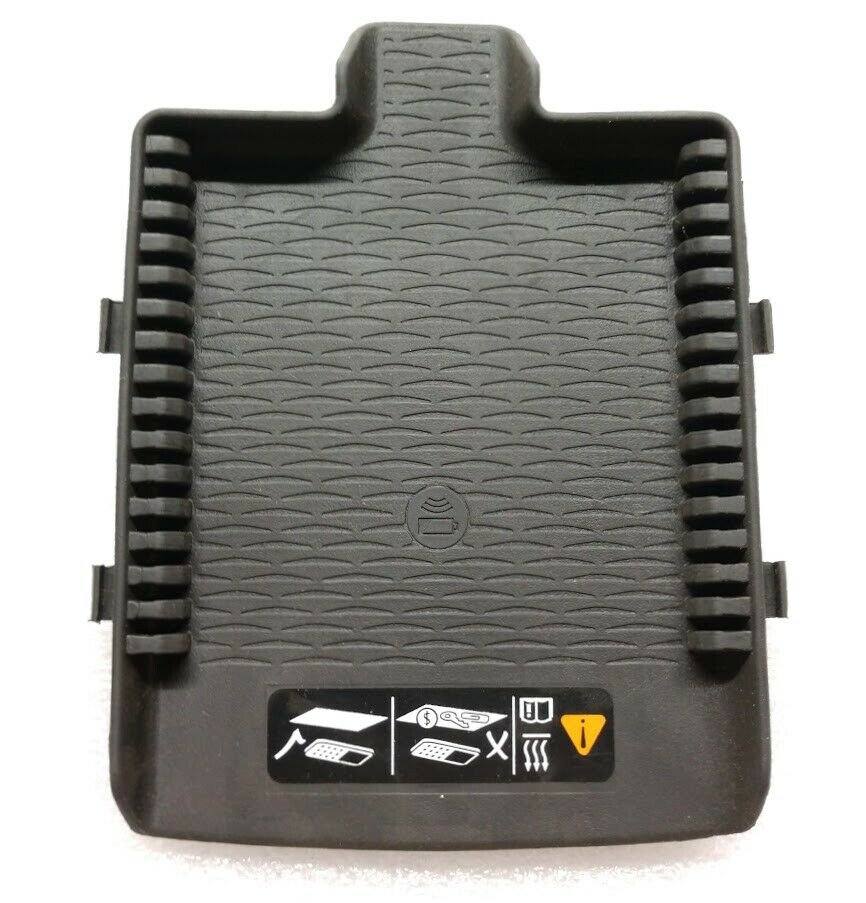OEM center console rubber phone charging pad liner for under lid of Cadillac XT4