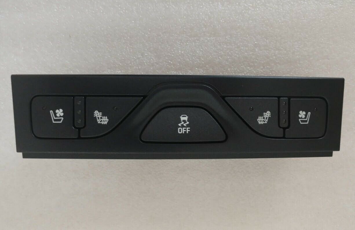 Impala 2014-20 center console heated cooled seat & traction control stab switch