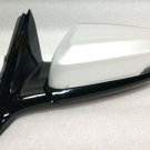 2016+ CT6 LH power door mirror painted white. Driver side +BSM +Camera +Light