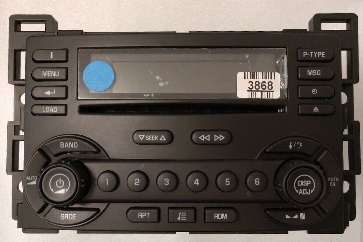 Pontiac G6 2005+ CD6 XM ready radio. OEM factory UC6 SSG Delco stereo