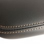 Volt 2016-2019 black leather center console lid armrest. Tan stitching. OEM New