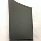 CTS 2014-2018 jet black gray leather & suede armrest console lid storage bin.OEM