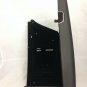 CTS 2014-2018 jet black gray leather & suede armrest console lid storage bin.OEM
