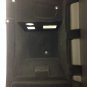 CTS 2014-2018 jet black gray leather & suede armrest console lid storage bin.OEM