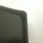 CTS 2014-2018 jet black gray leather & suede armrest console lid storage bin.OEM