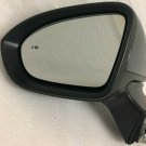 2016-18 Chevy Cruze dark gray LH power door mirror with BSM. Driver side OEM