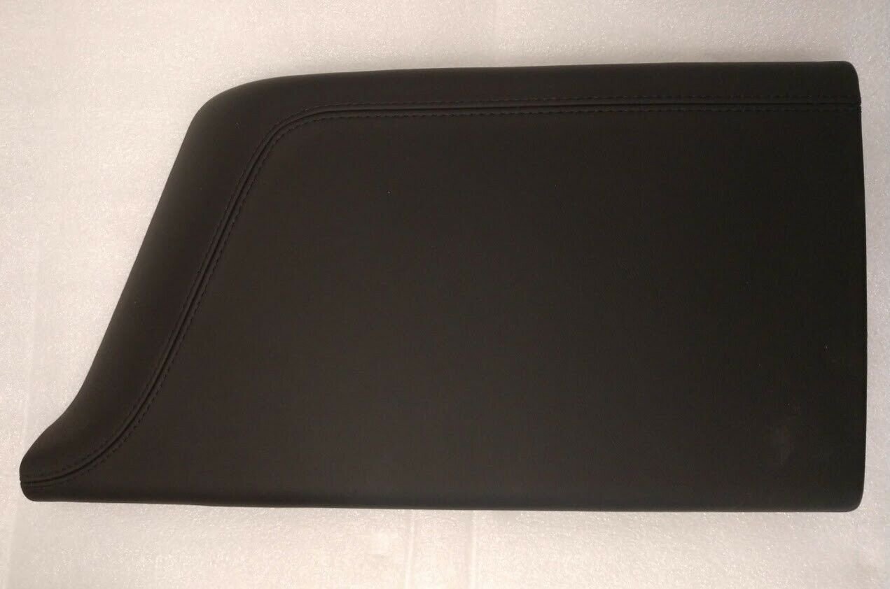 CT6 center console black leather armrest lid for 2016-18 storage bin compartment