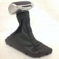 Cadillac CT6 2016-2018 black and silver shift knob with leather boot