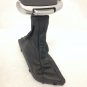 Cadillac CT6 2016-2018 black and silver shift knob with leather boot